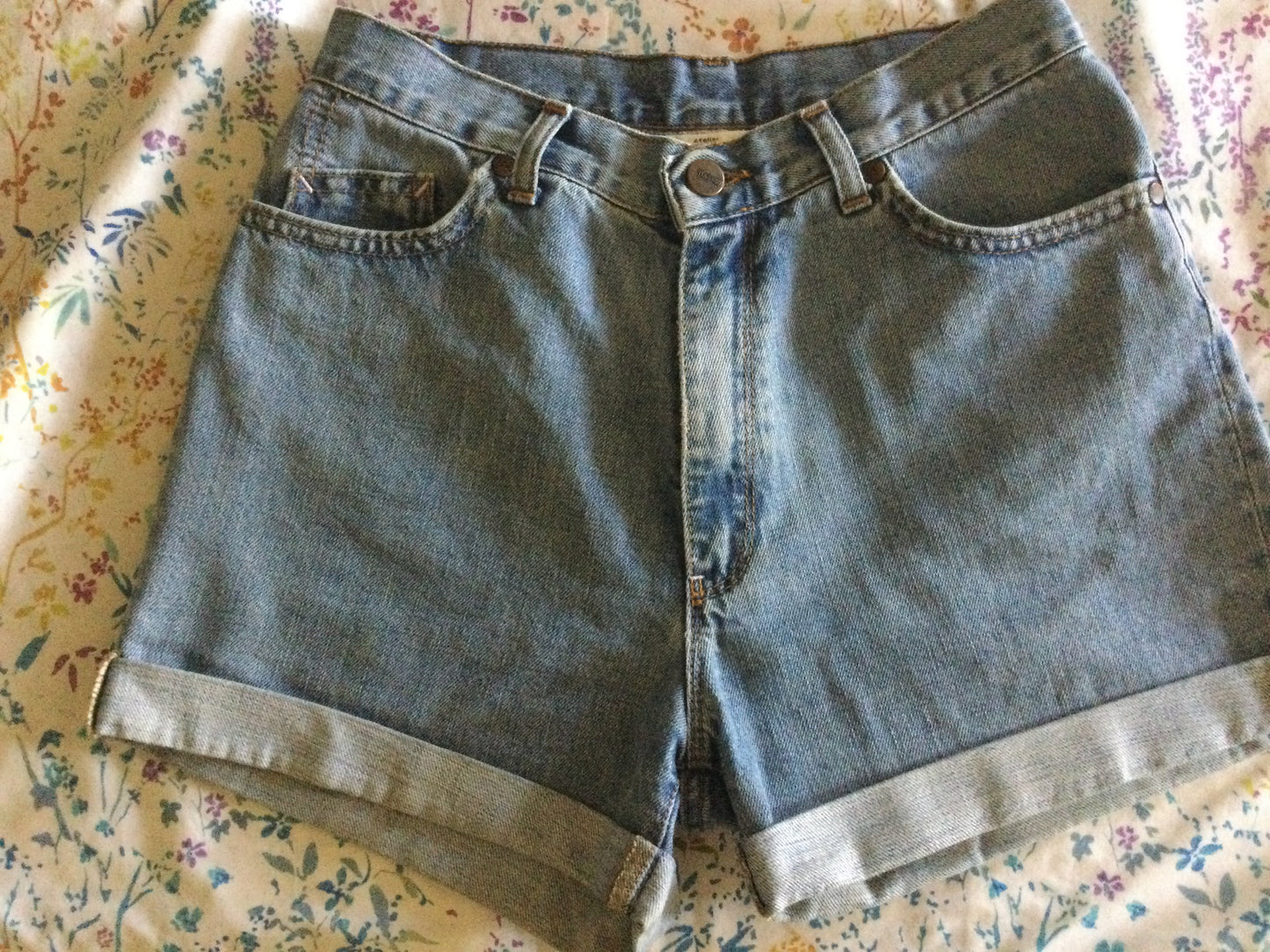 Short en jean taille haute - Aimé