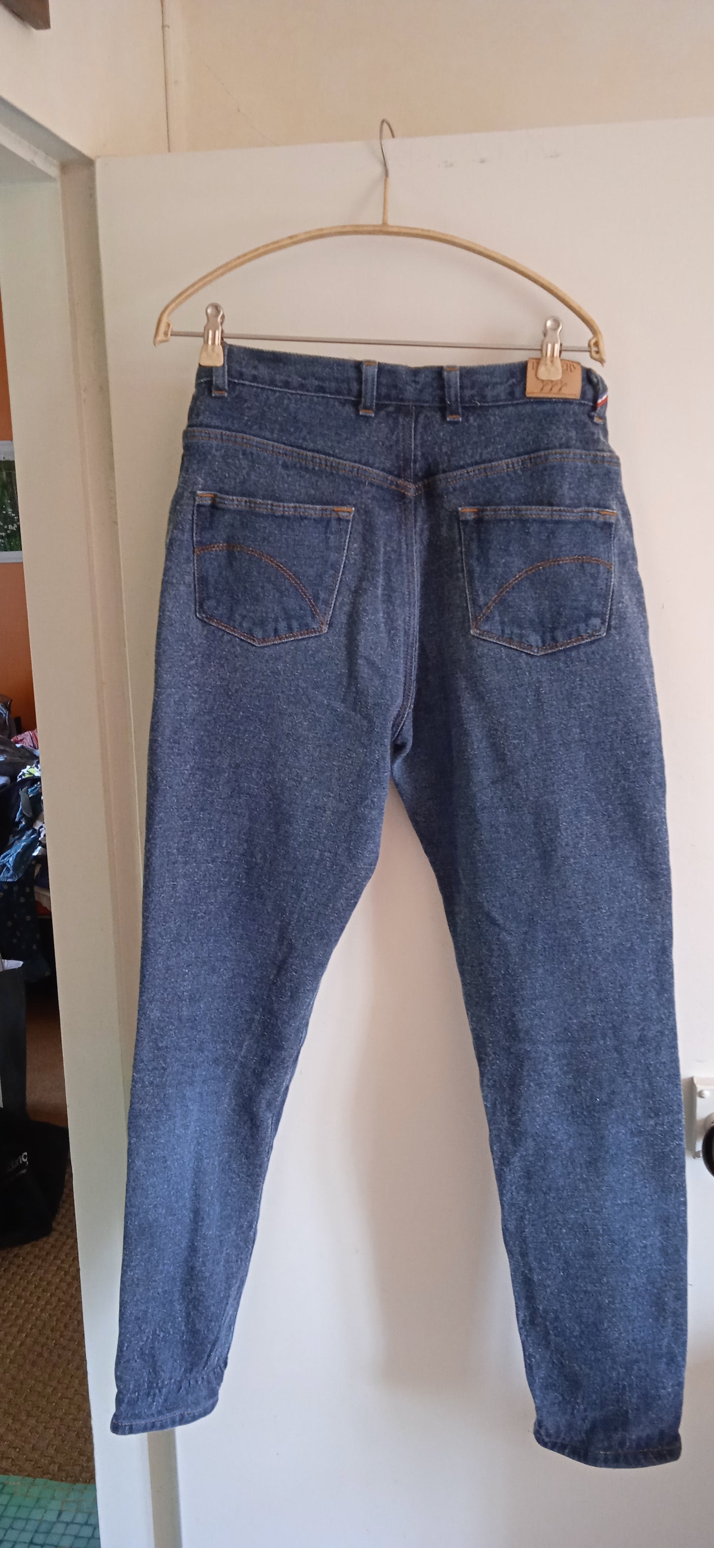 Jean mom taille haute Laine Française - Marthe