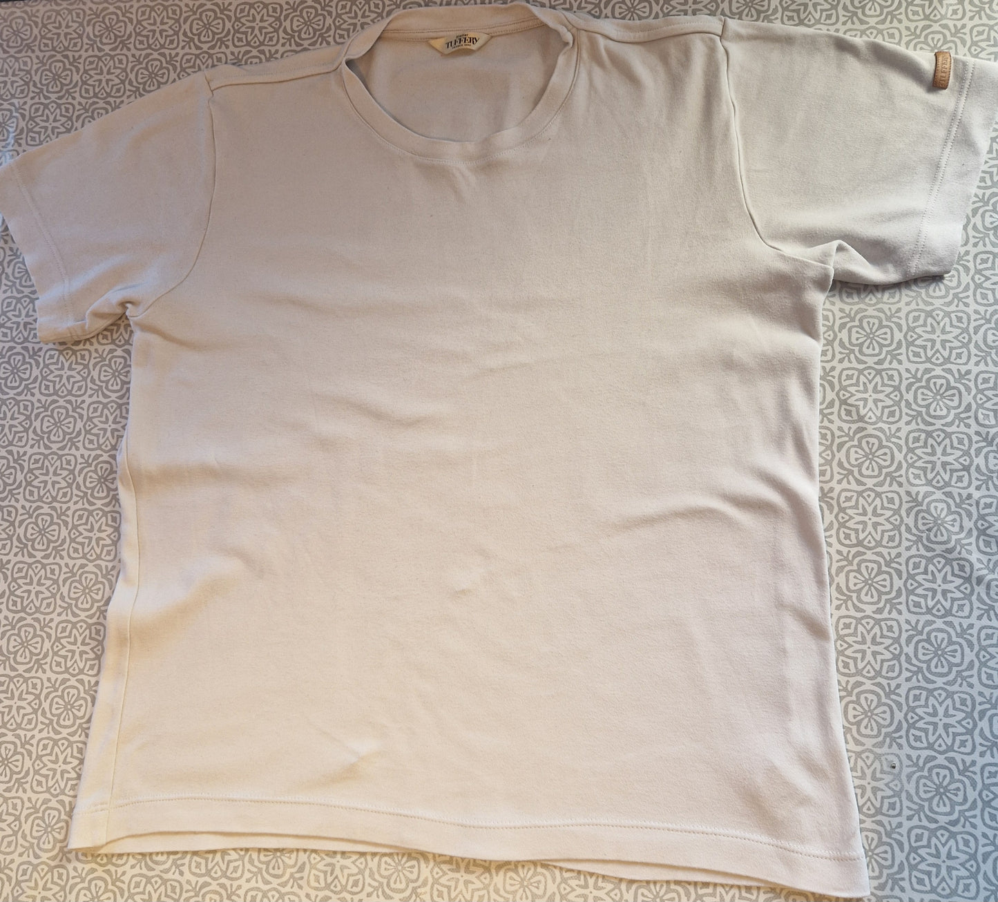 T-shirt homme 100% coton bio blanc