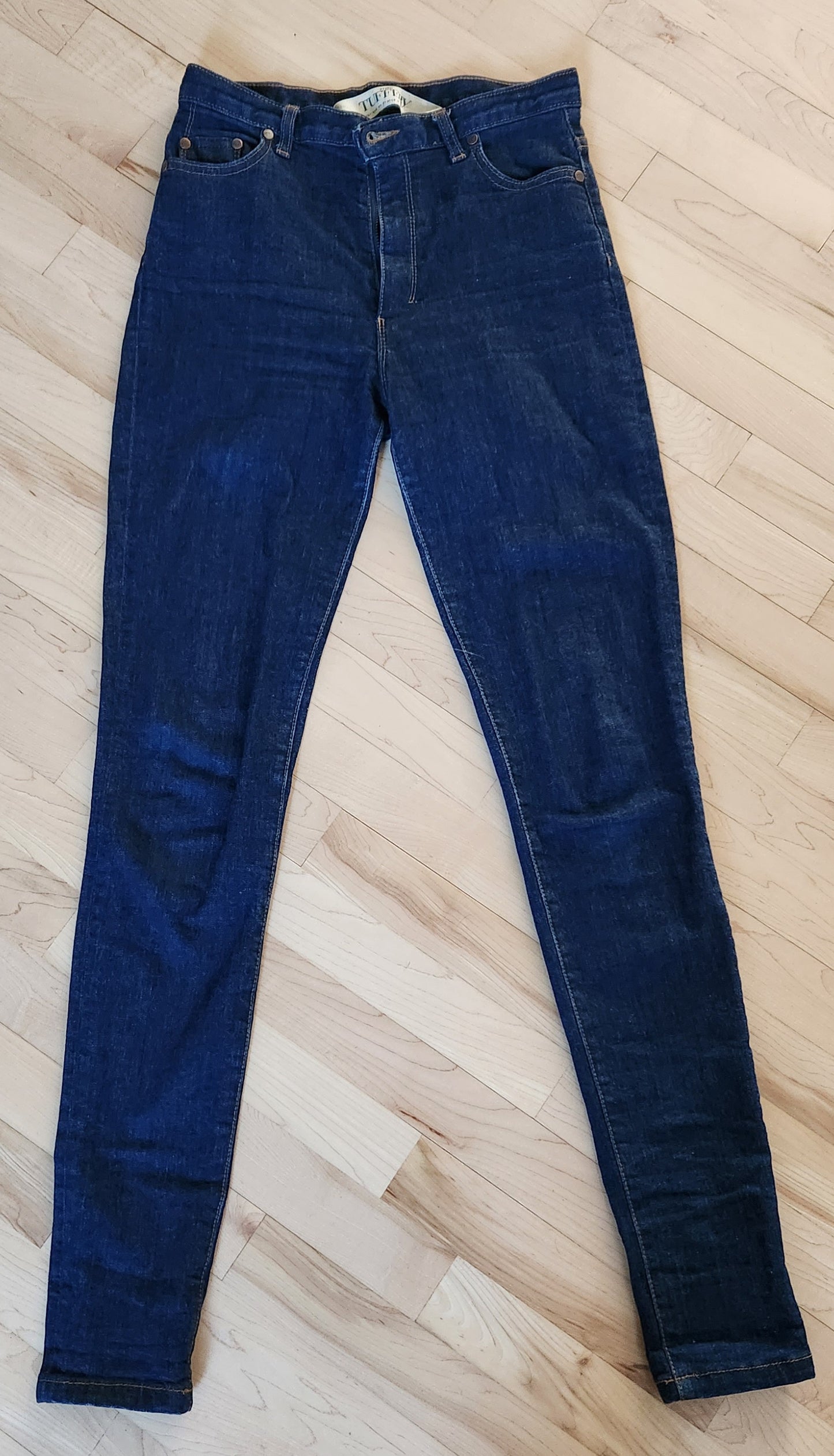 Jean slim taille haute Coton Bio - Marianne