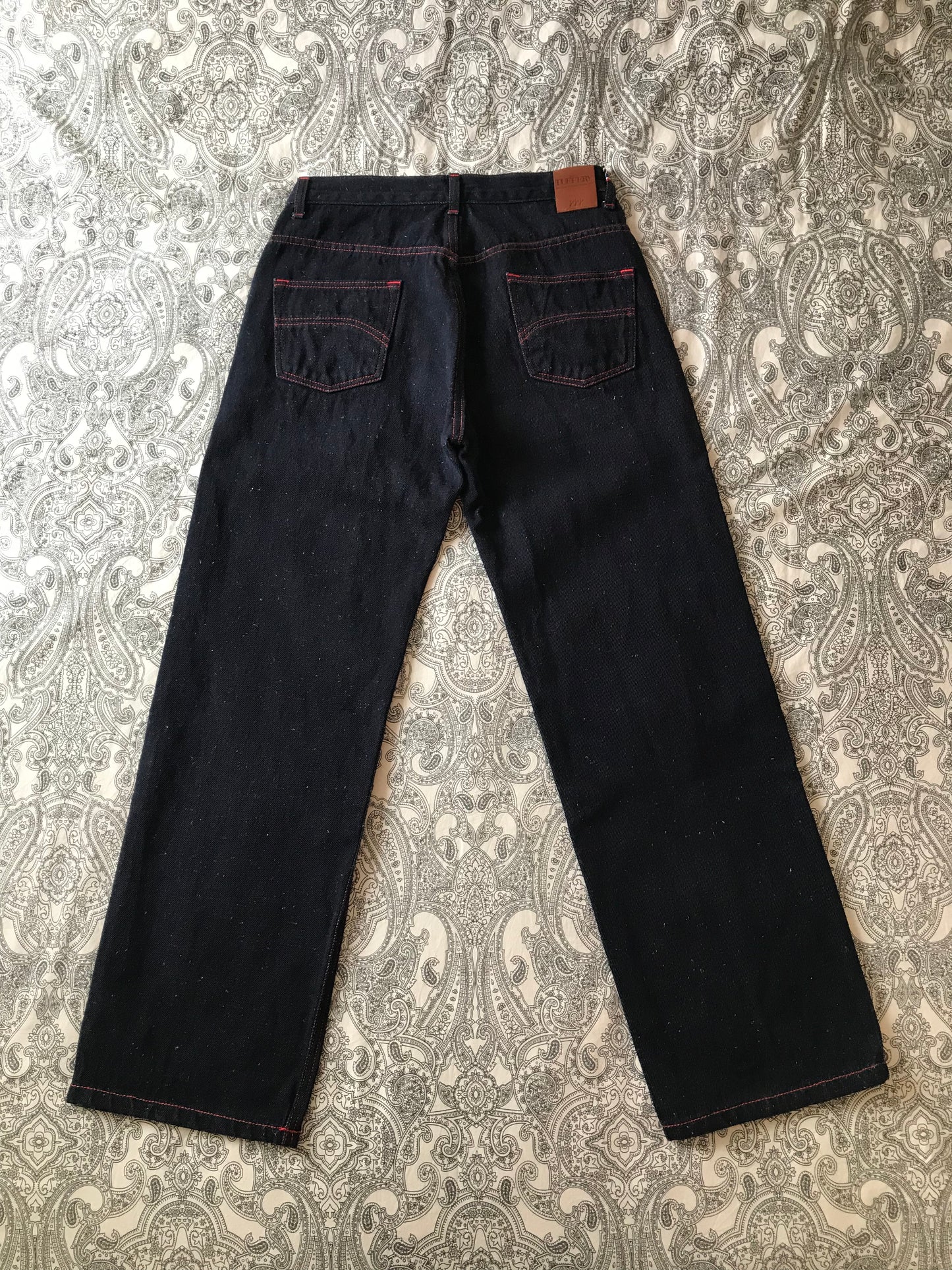 Jean unisexe large taille haute chanvre – Désiré