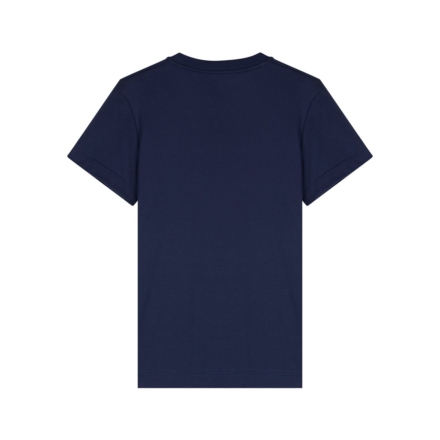 T-shirt femme 100% coton bio bleu marine