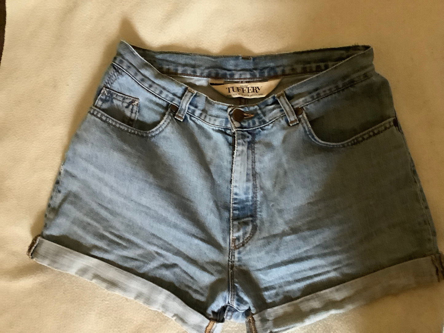 Short en jean taille haute - Aimé