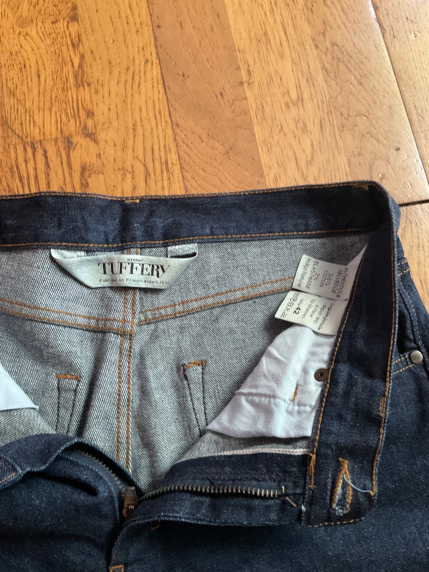 Jean slim Brut Selvedge - Augustin