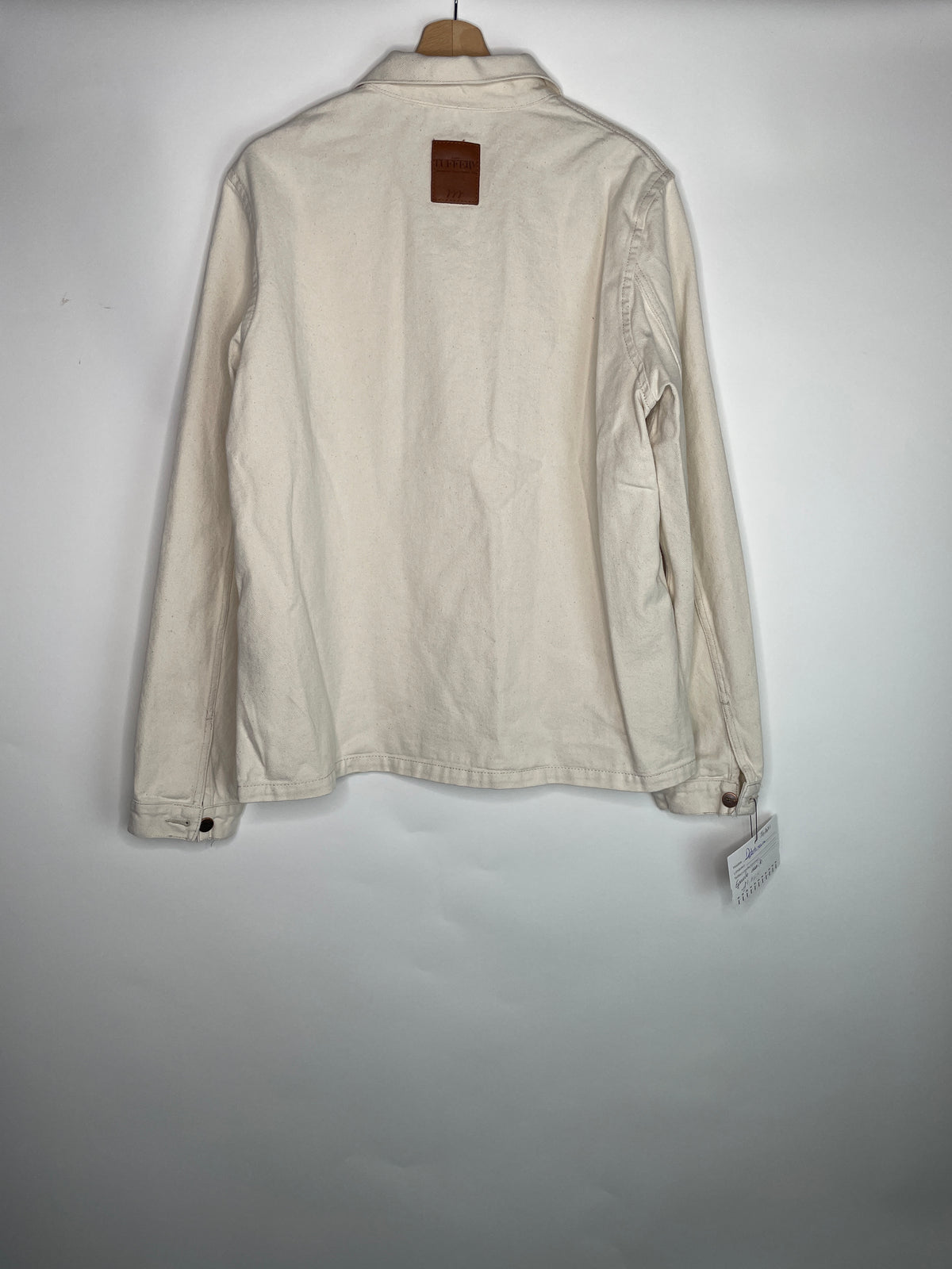 Veste unisexe en jean Écru - Méjean