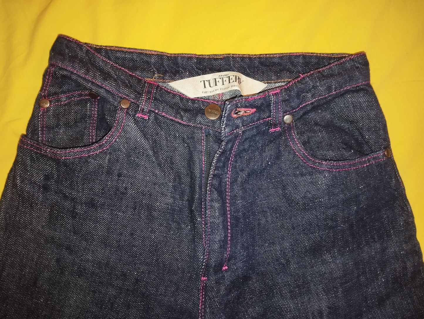 Jean mom taille haute Chanvre - Marthe