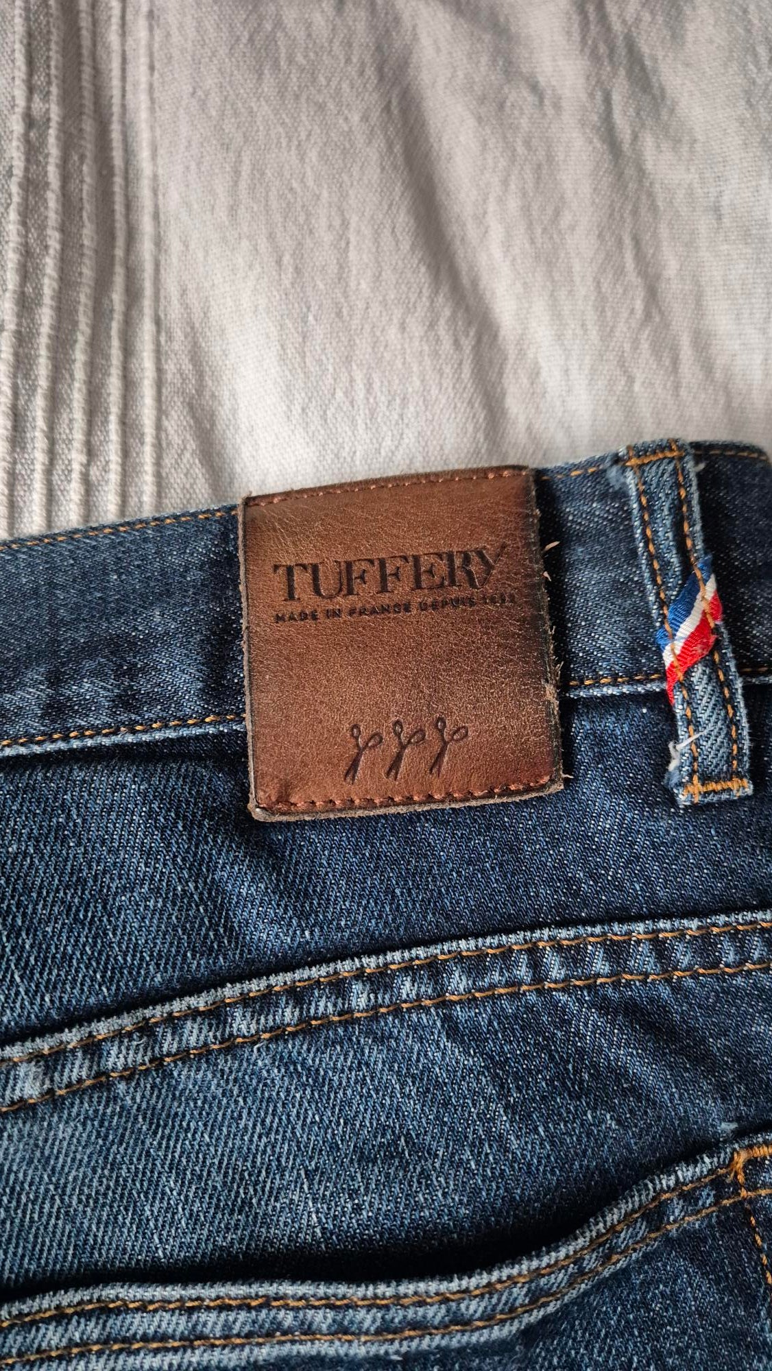 Jean droit ajusté Brut - Alphonse