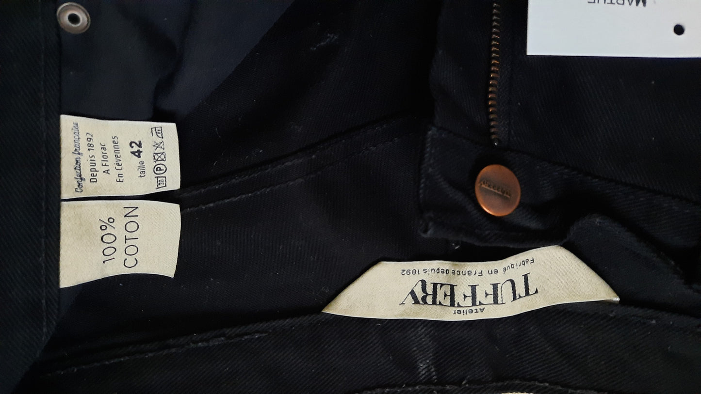 Jean Mom Taille Haute Noir - Marthe