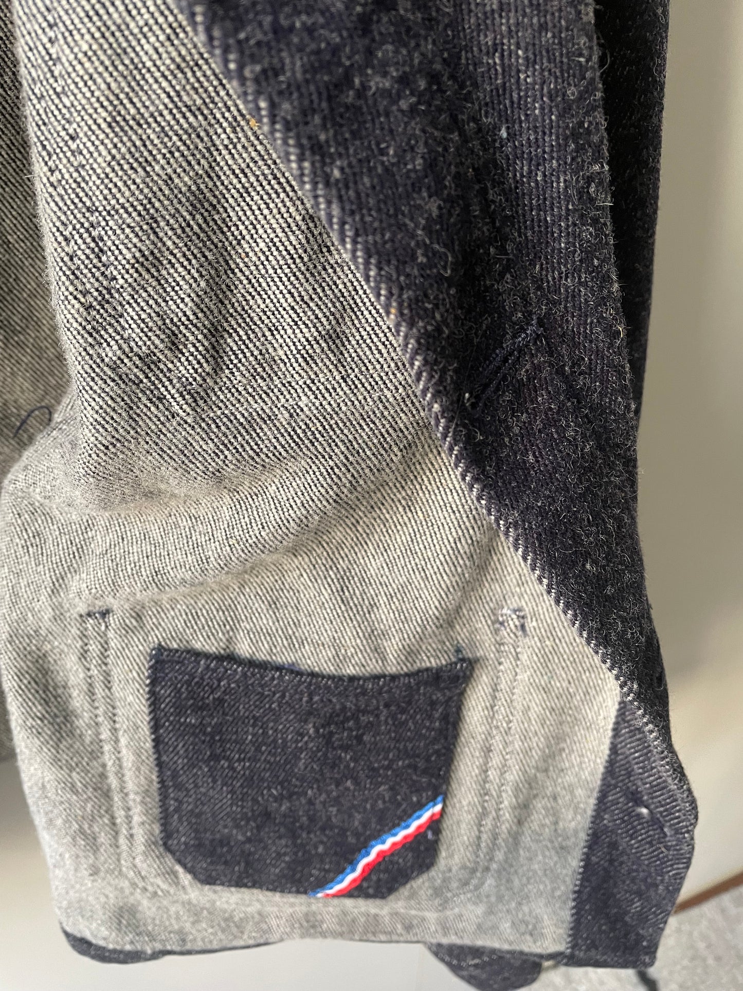 Veste en jean Laine Française - Méjean