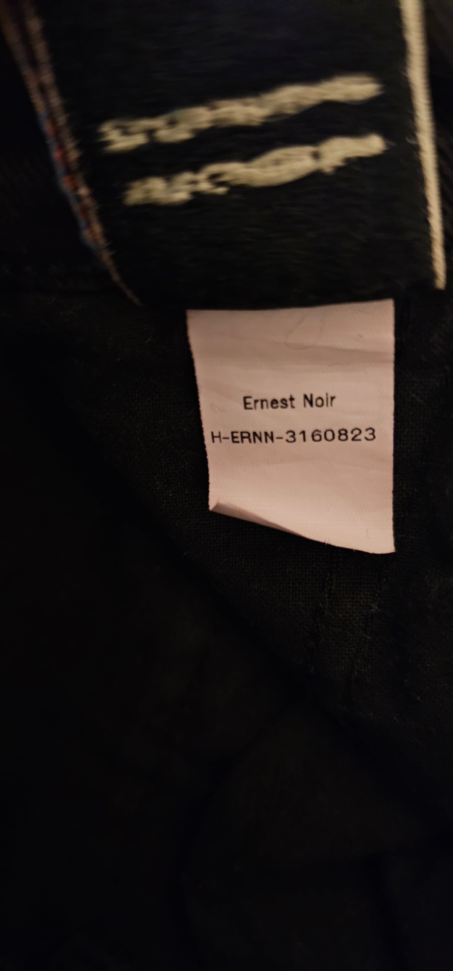 Jean Ernest noir