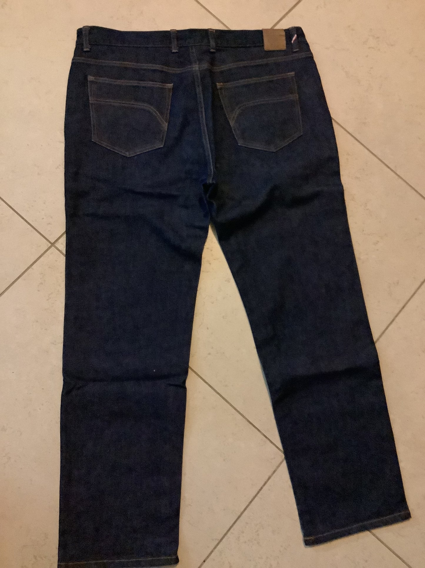 Jean homme bleu droit régular