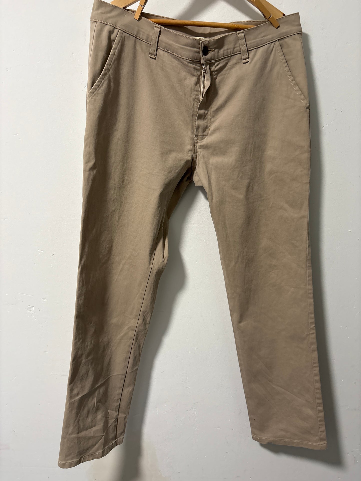 Chino homme droit ajusté Beige - Ernest