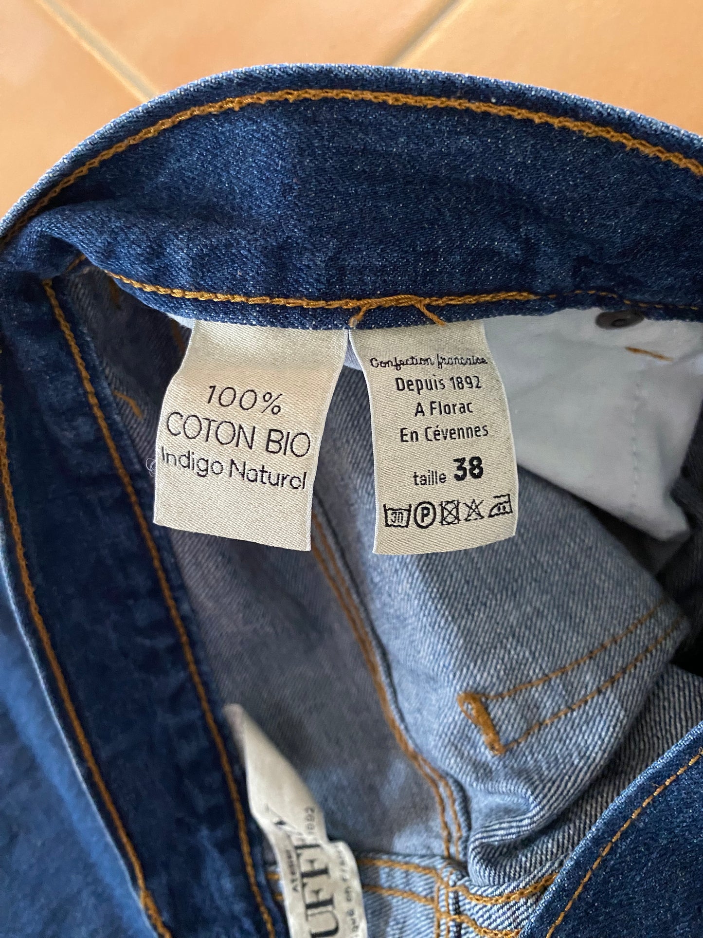 Jean 100% coton bio