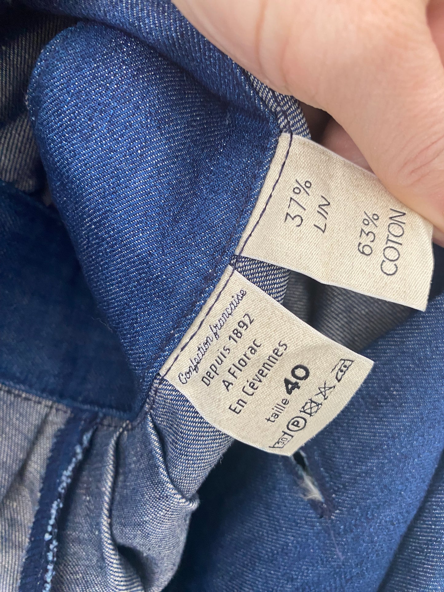 Robe en jean Lin Français - Paula