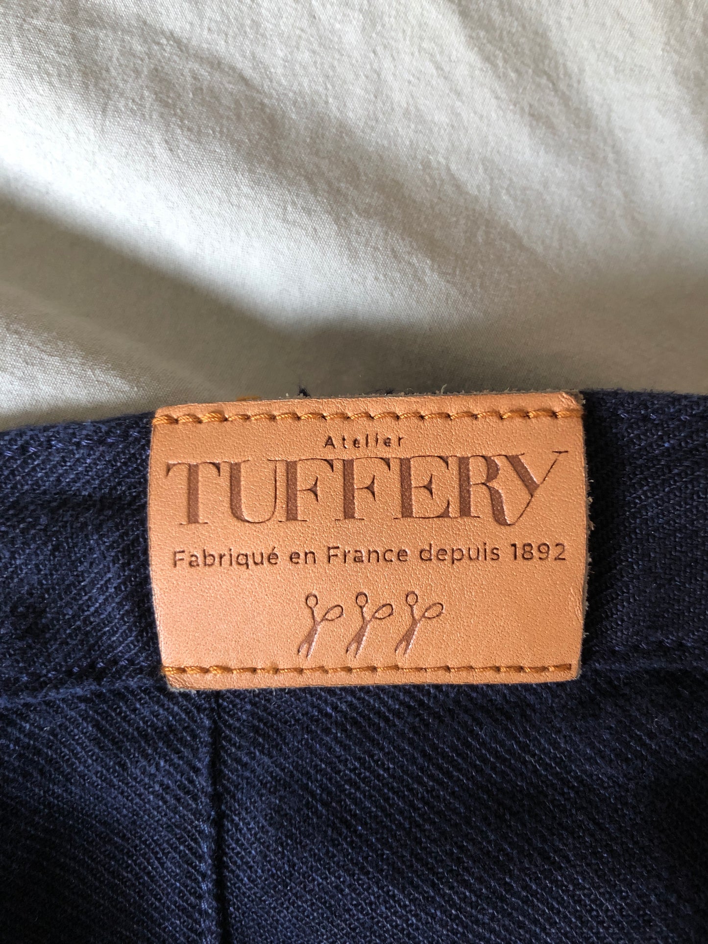 Pantalon femme droit taille haute 100% Lin - Gabi