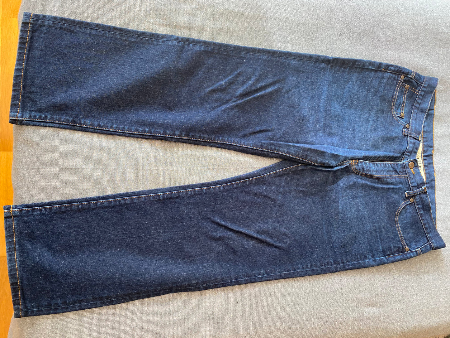Jean droit taille haute Flex brut - Célestin