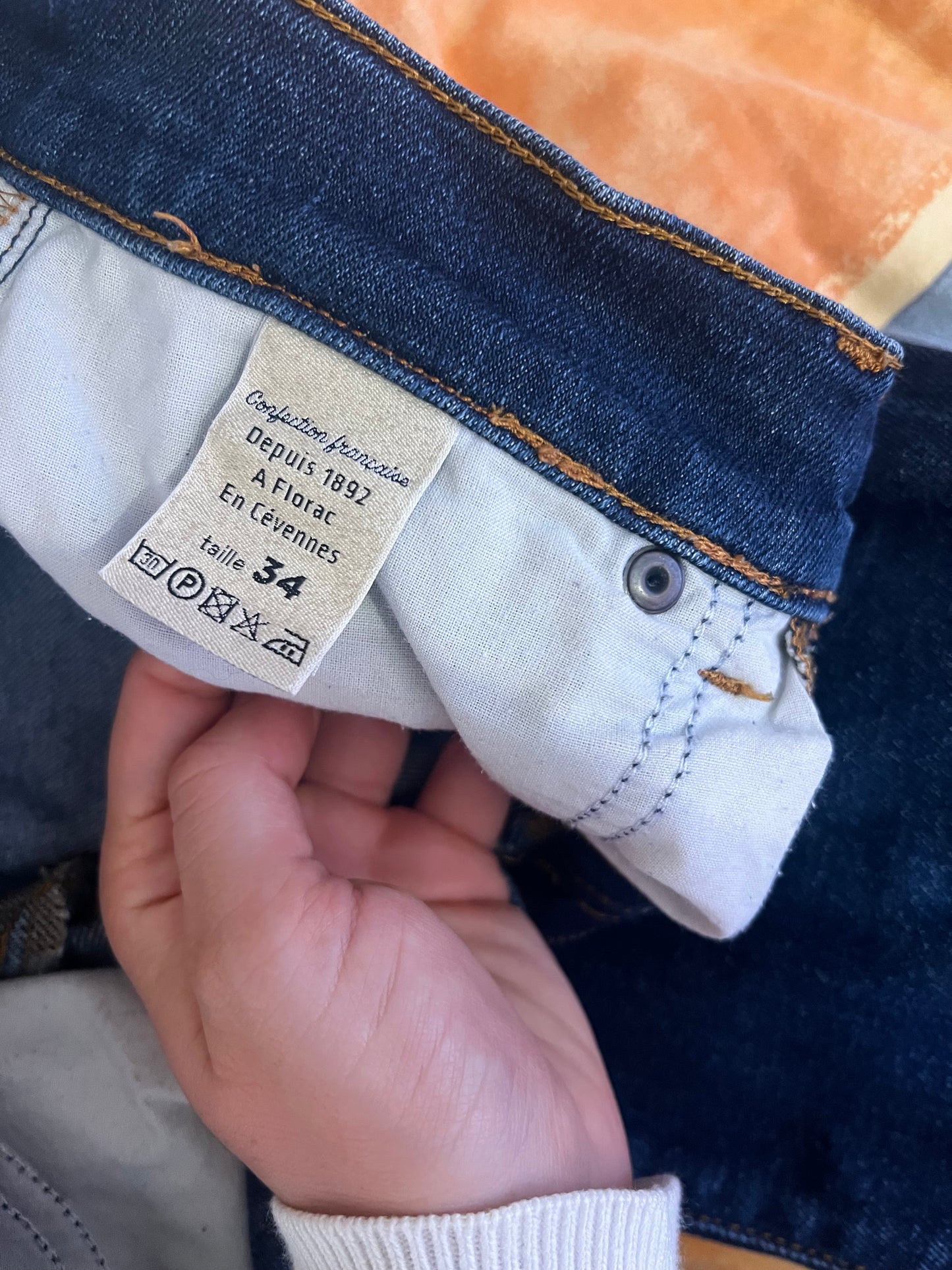 Jean femme droit ajusté Brut Augusta taille 34