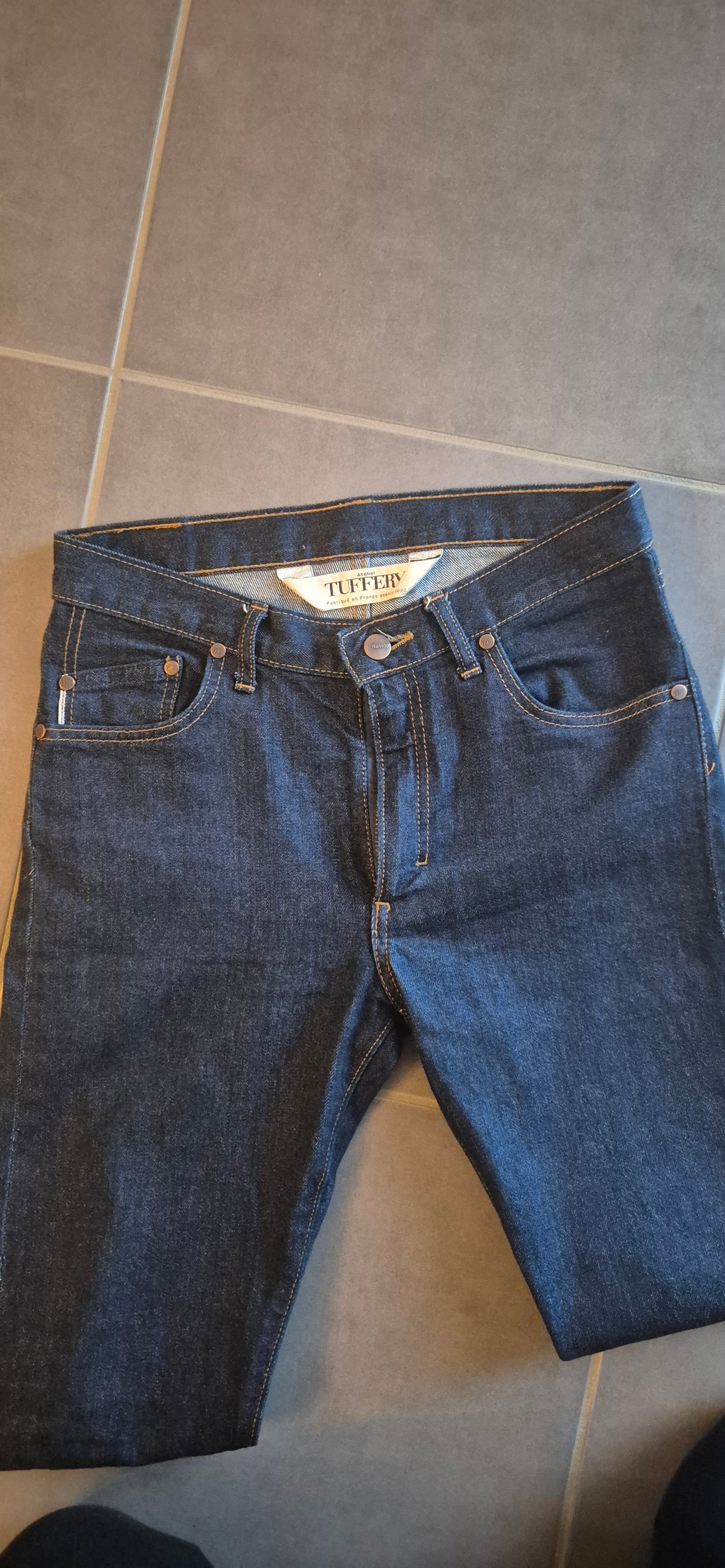 Jean slim Brut Selvedge - Augustin