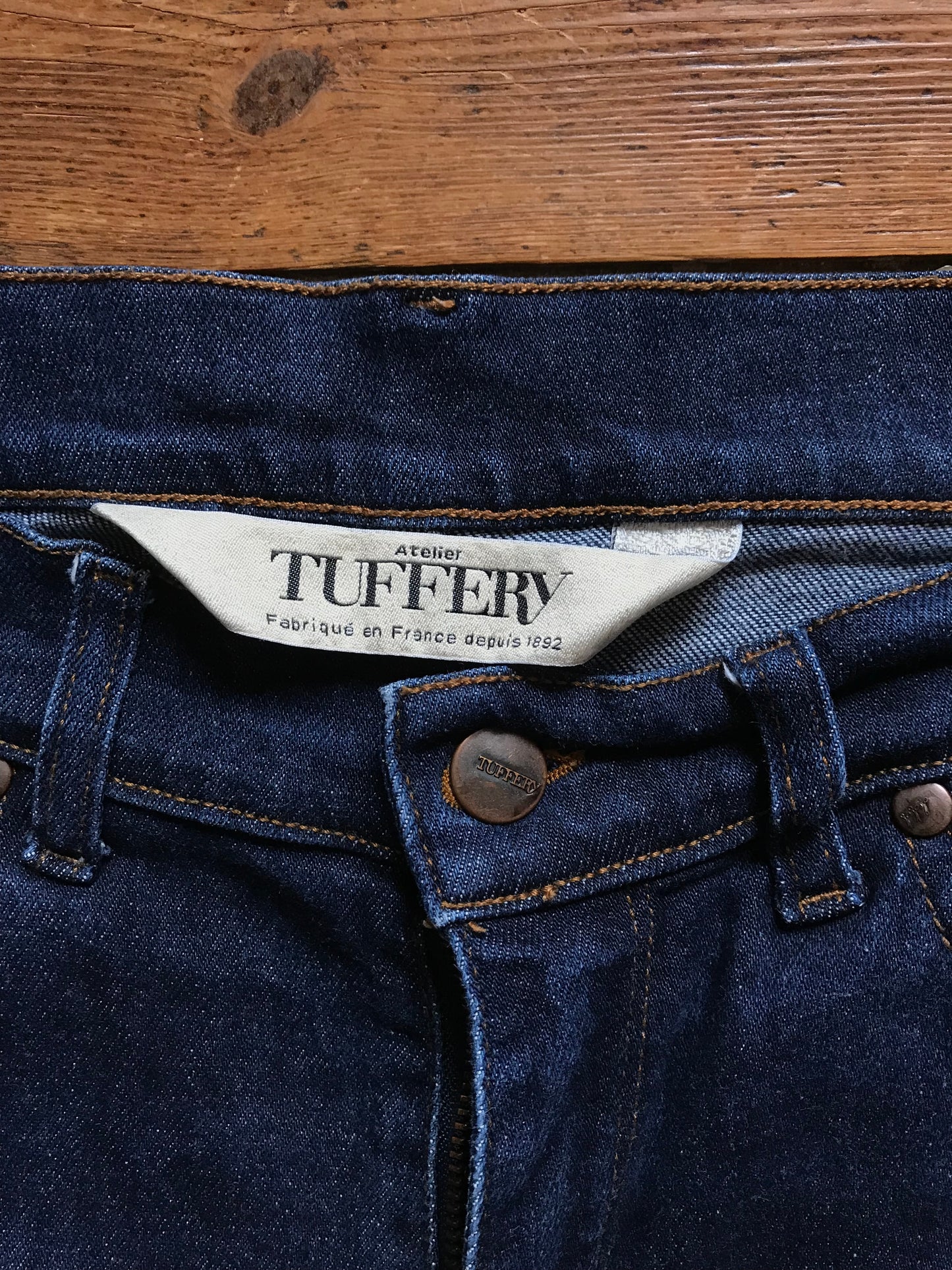 Jean droit ajusté Brut - Augusta