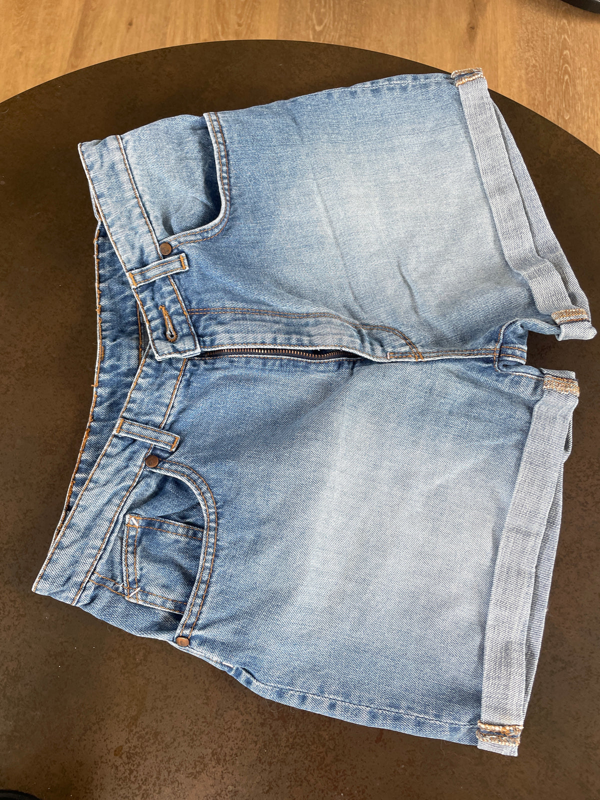 Short en jean taille haute - Aimé