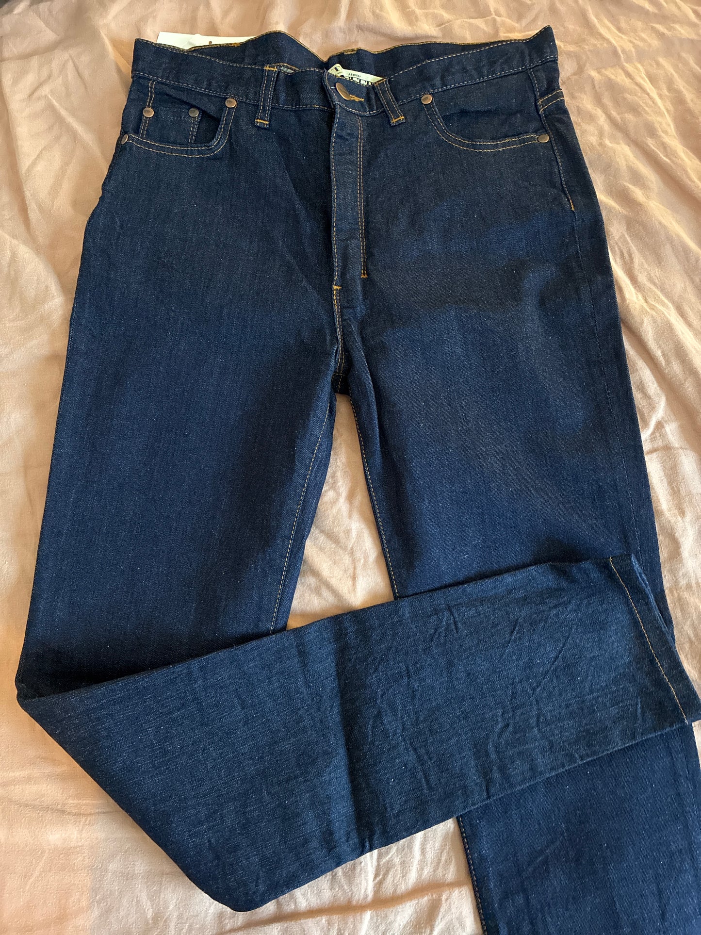 Jean slim taille haute Coton Bio - Marianne