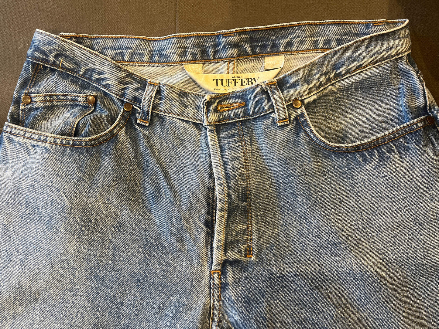 Jean mom taille haute Clair - Marthe