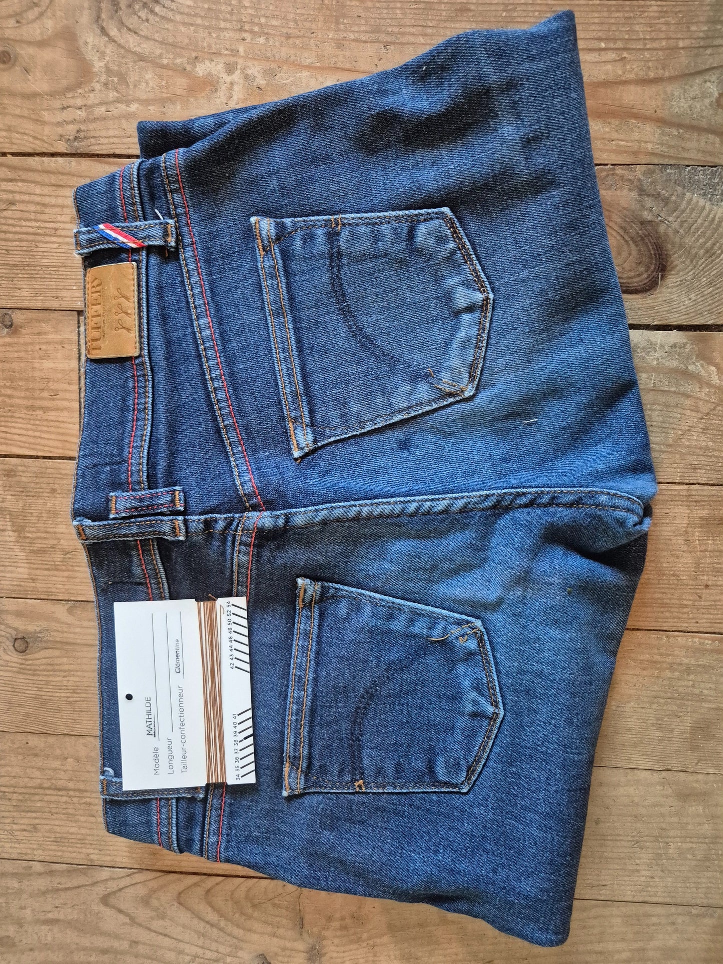 Jean slim taille standard Brut - Mathilde
