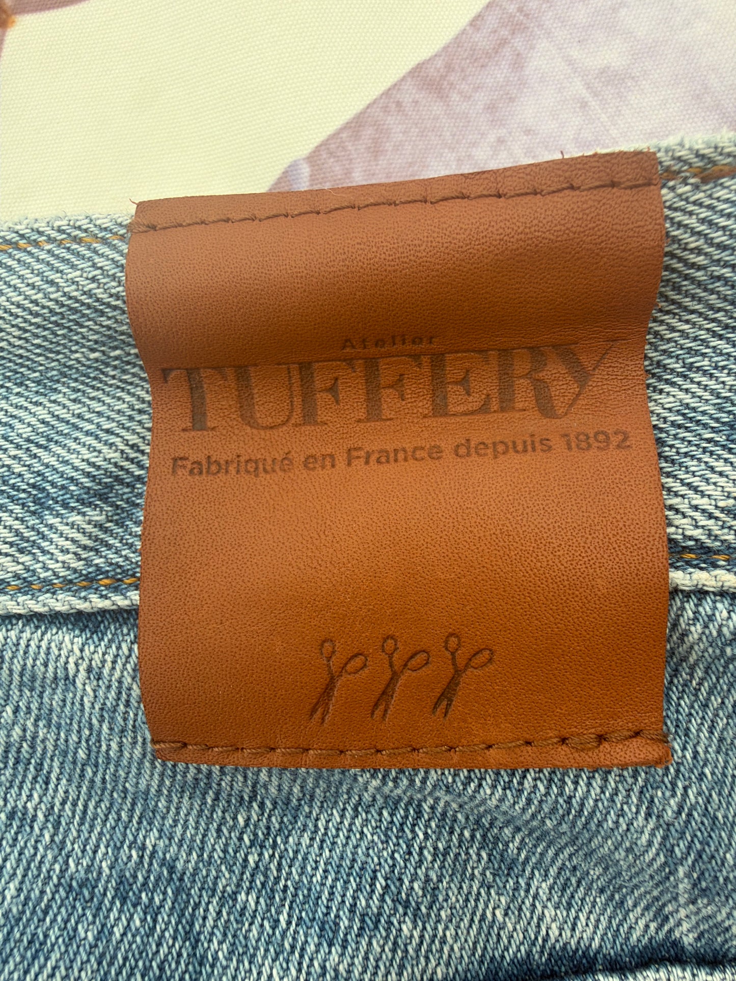 Jean droit taille haute clair - Célestin