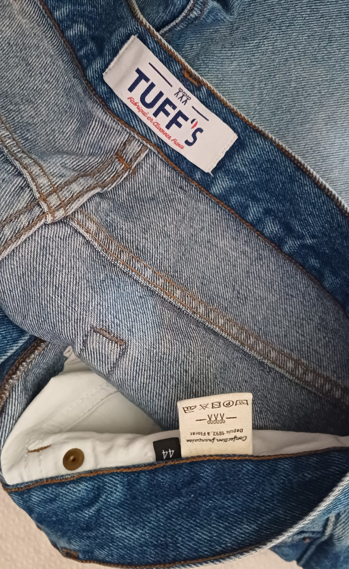 Célestin - Jean homme droit taille haute Clair