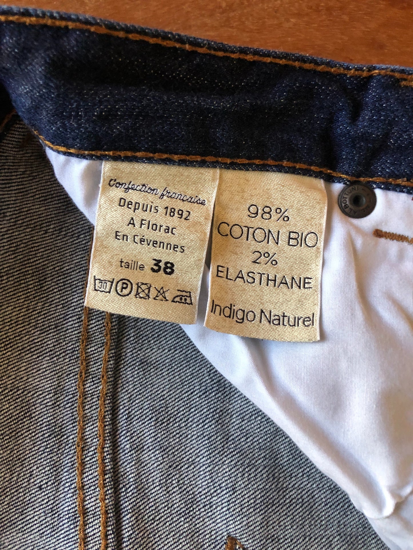 Marianne - Jean femme slim taille haute Coton Bio