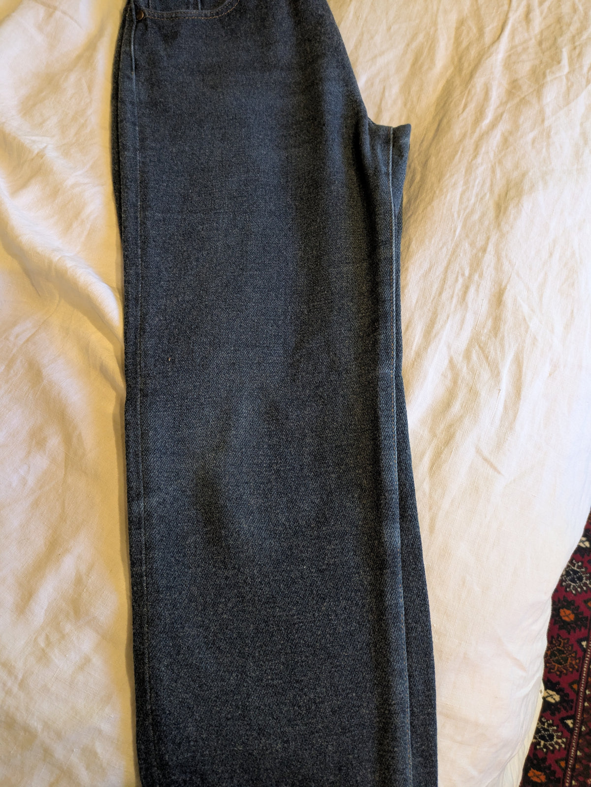 Jean mom taille haute Laine Française - Marthe