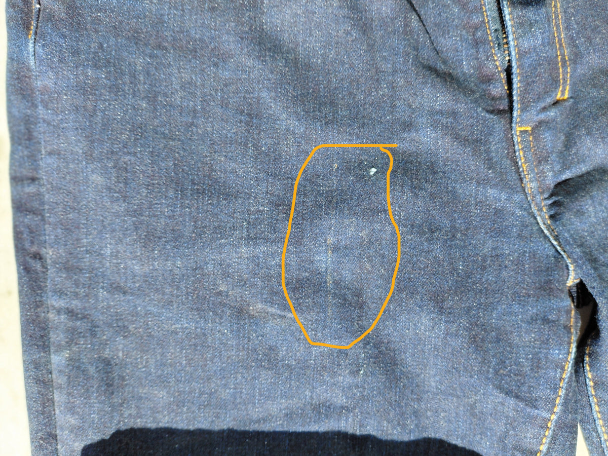 Jean droit taille haute Flex brut - Célestin