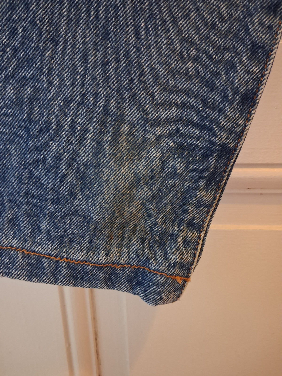 Jean homme droit taille haute Stonewashed - Célestin