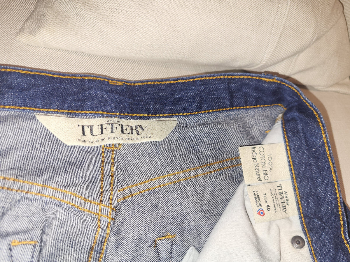 Jean mom taille haute Coton Bio - Marthe