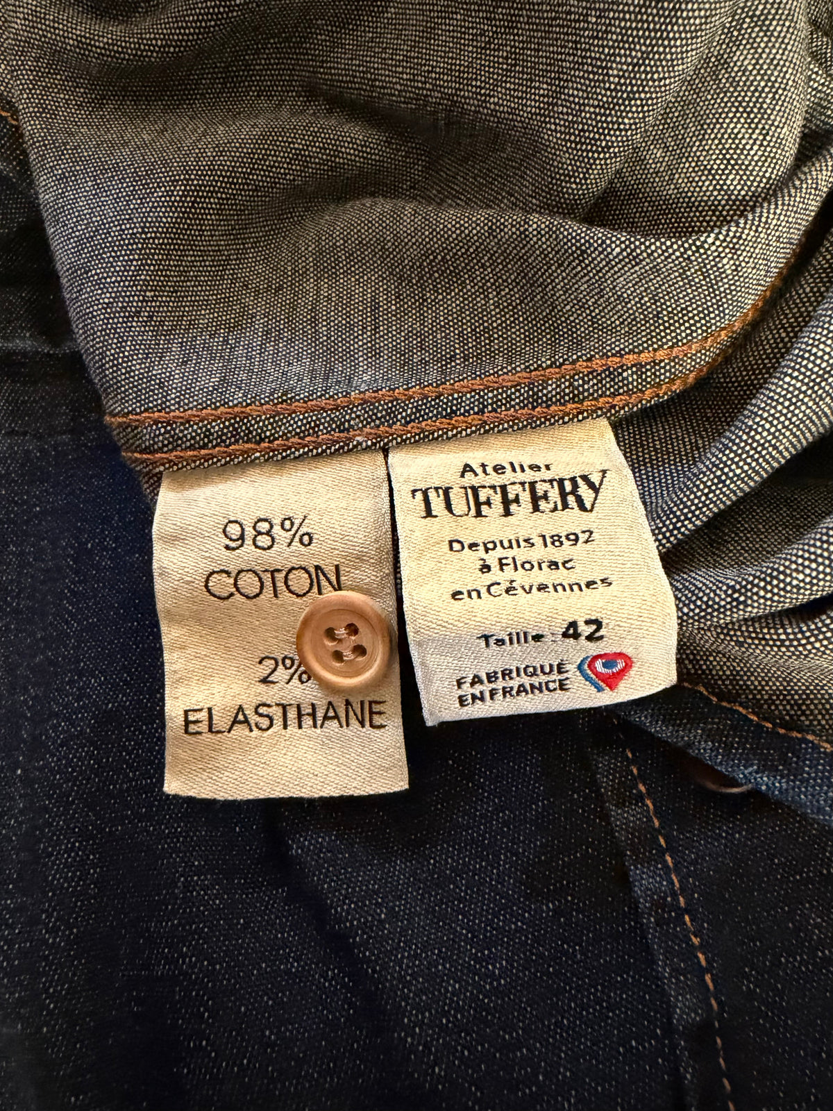 Chemise en jean Brut homme - Cévennes