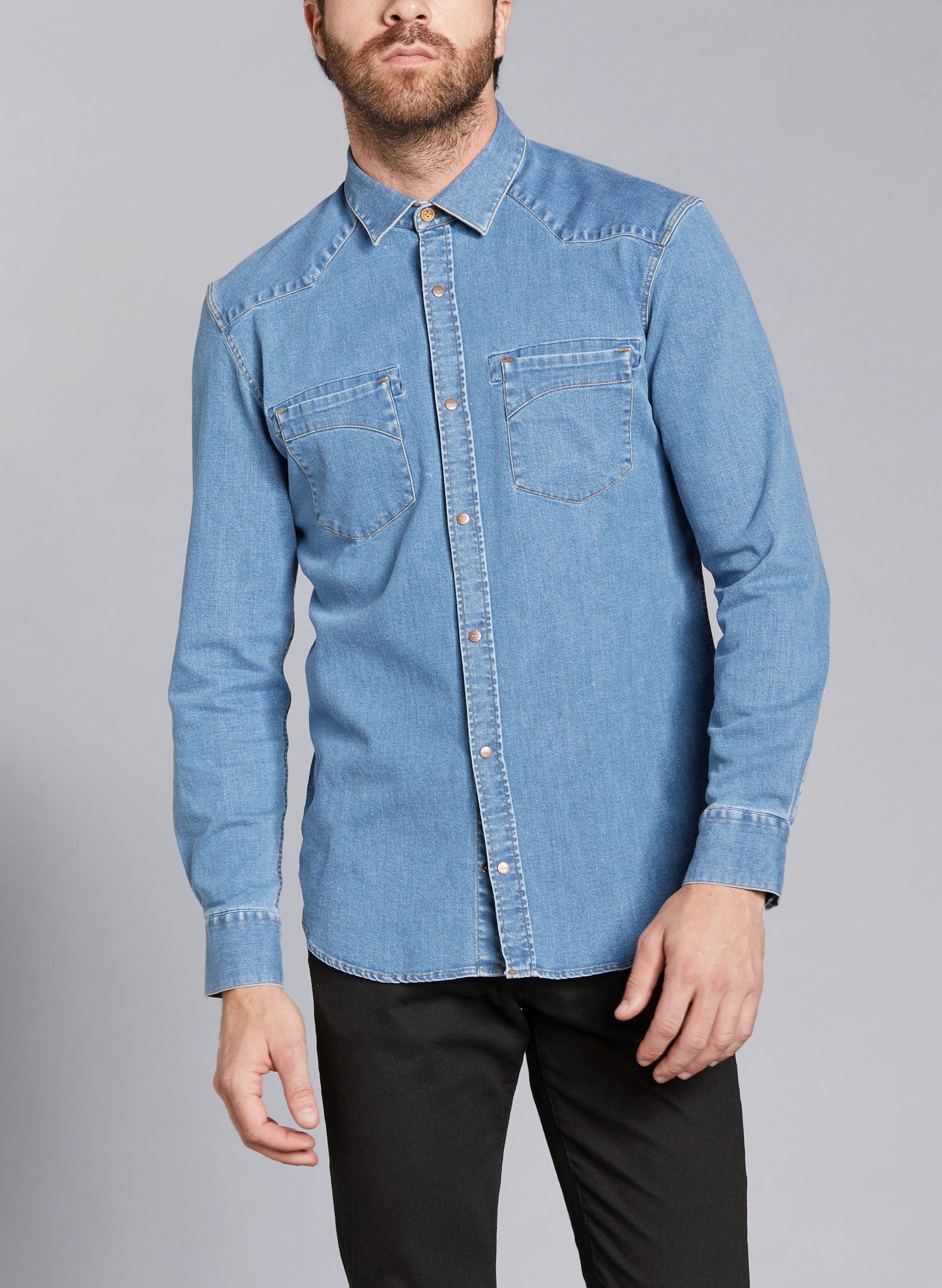 Chemise en jean clair - Cévennes