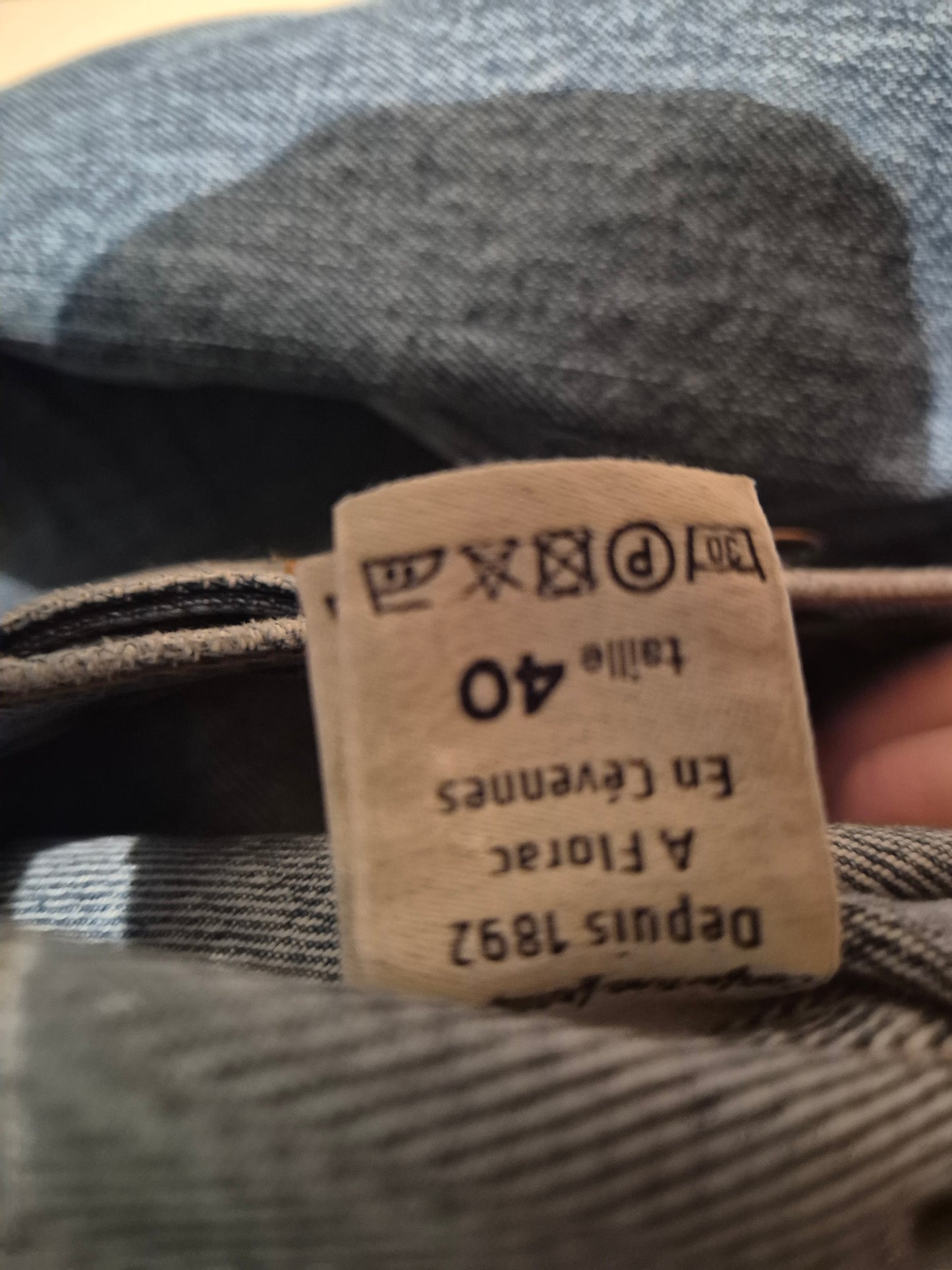 Blouson mixte en jean Clair - Le Tuff’s