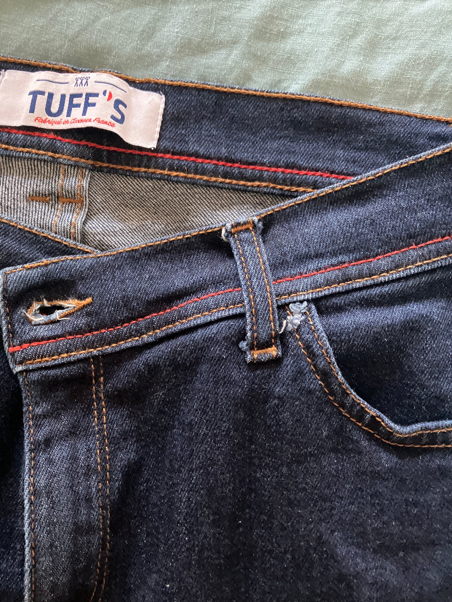 Jean slim taille standard Brut - Mathilde