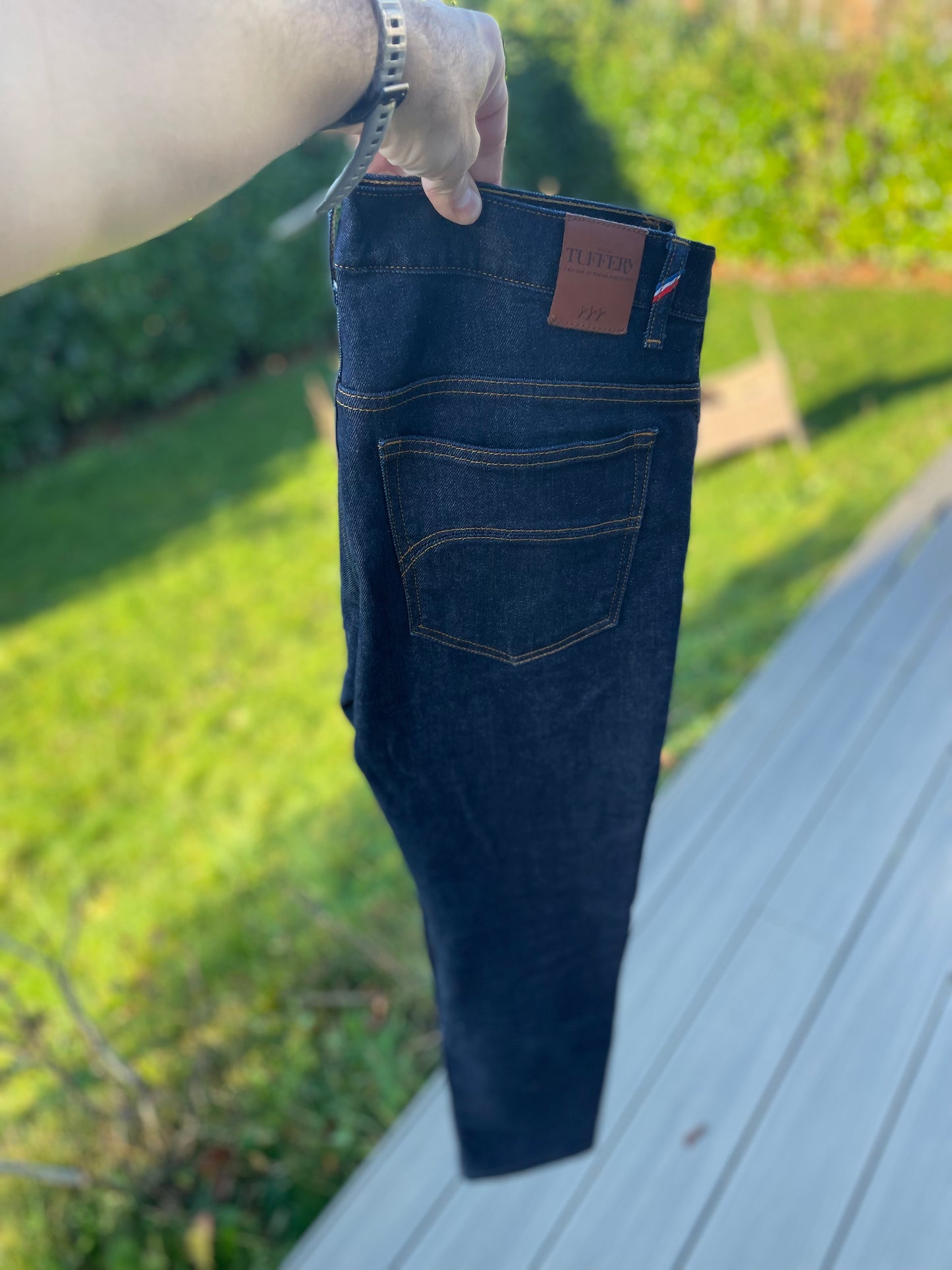Jean droit ajusté Flex Brut - Alphonse