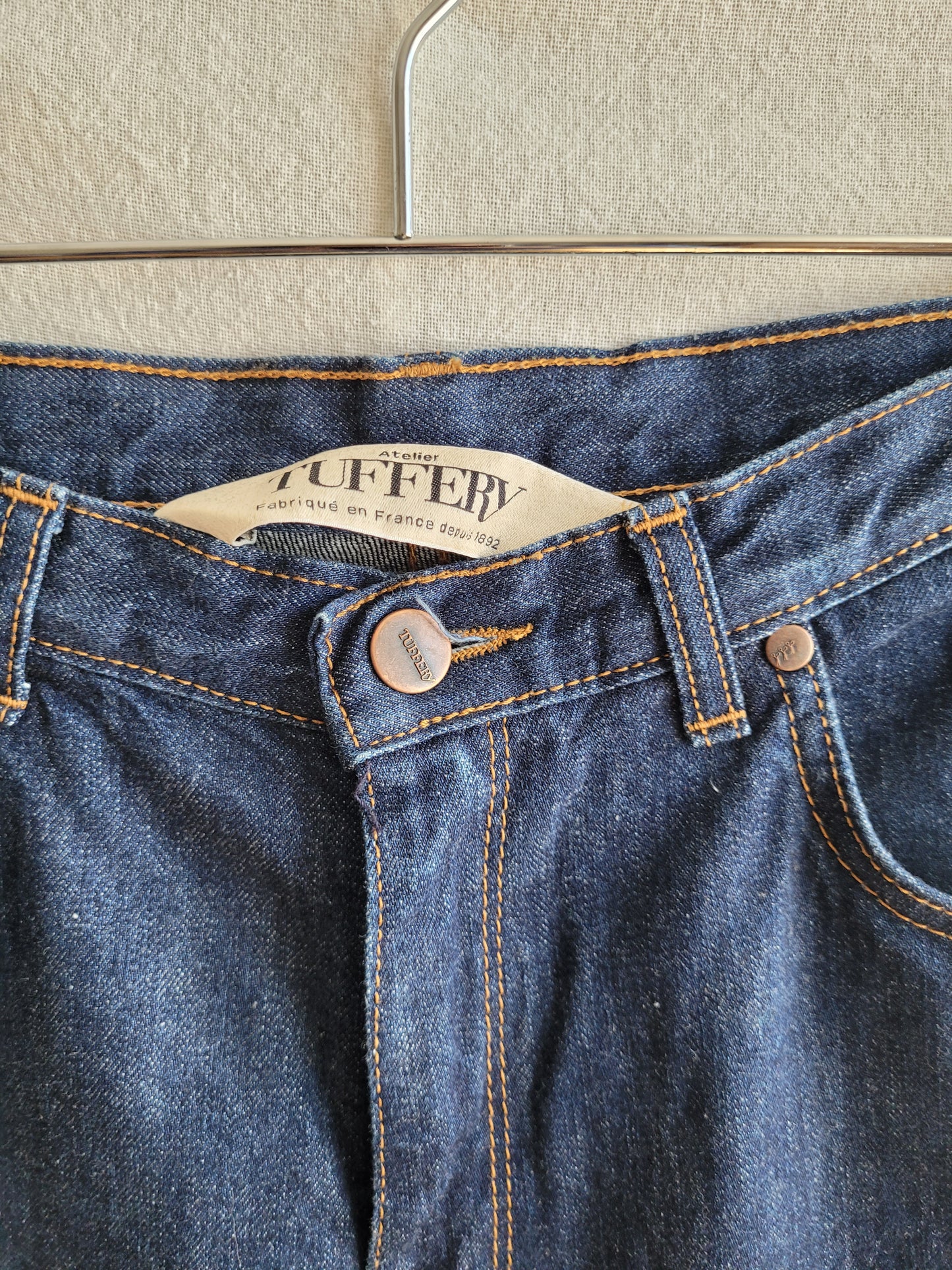 Jean mom taille haute Coton Bio - Marthe