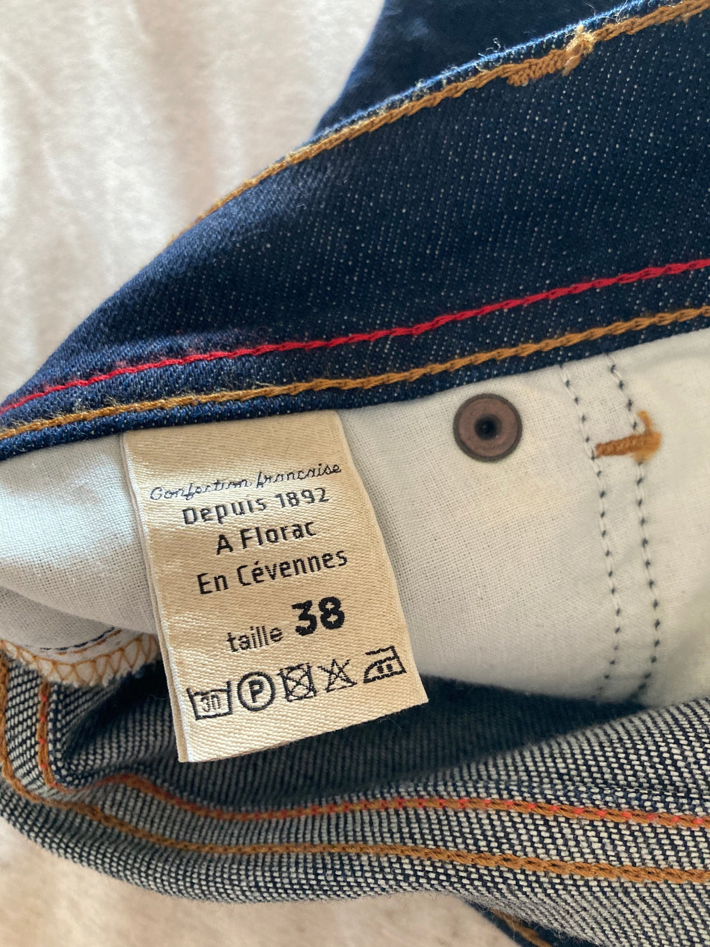Jean slim taille standard Brut - Mathilde