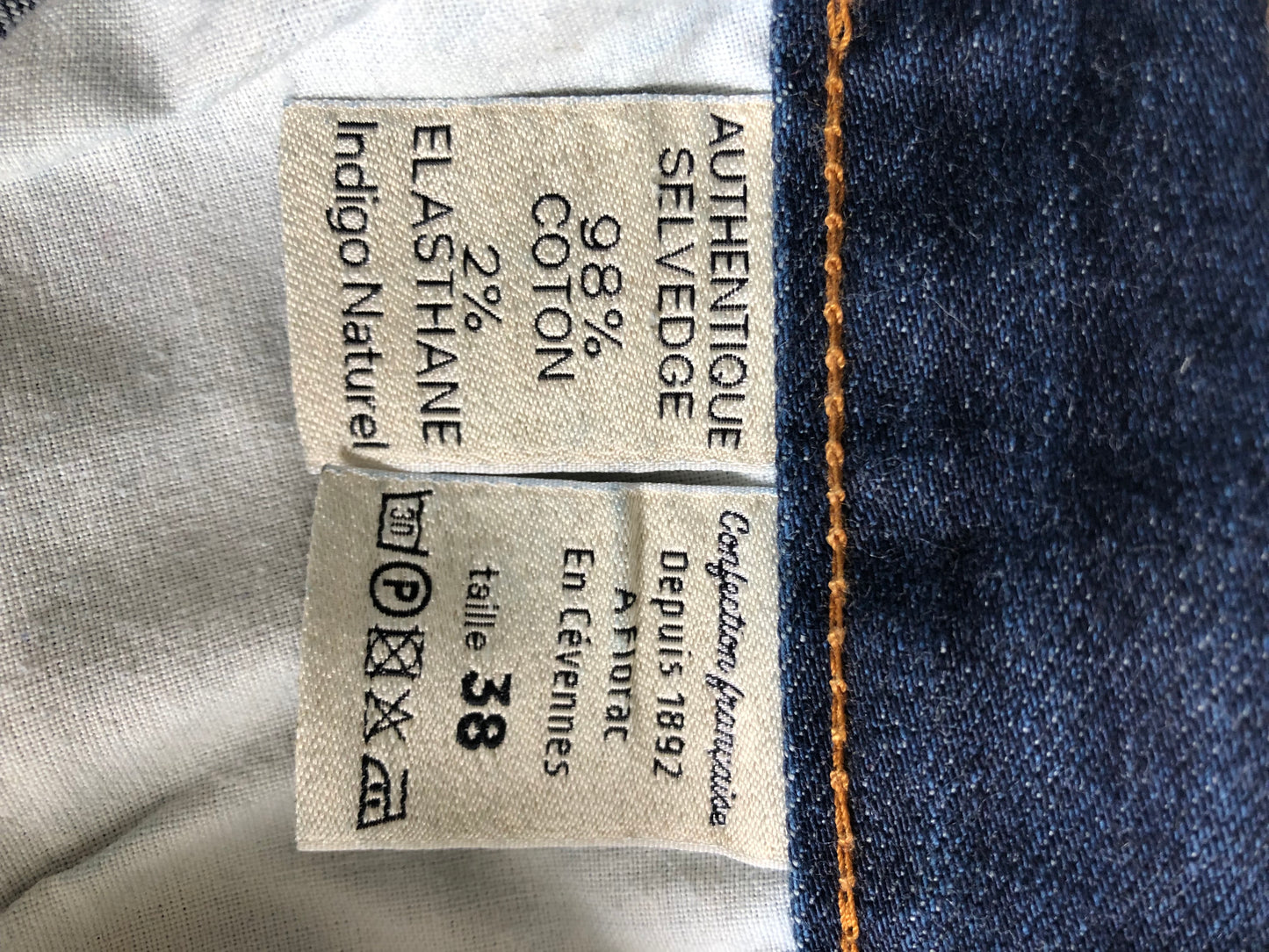 Jean slim Brut Selvedge - Augustin
