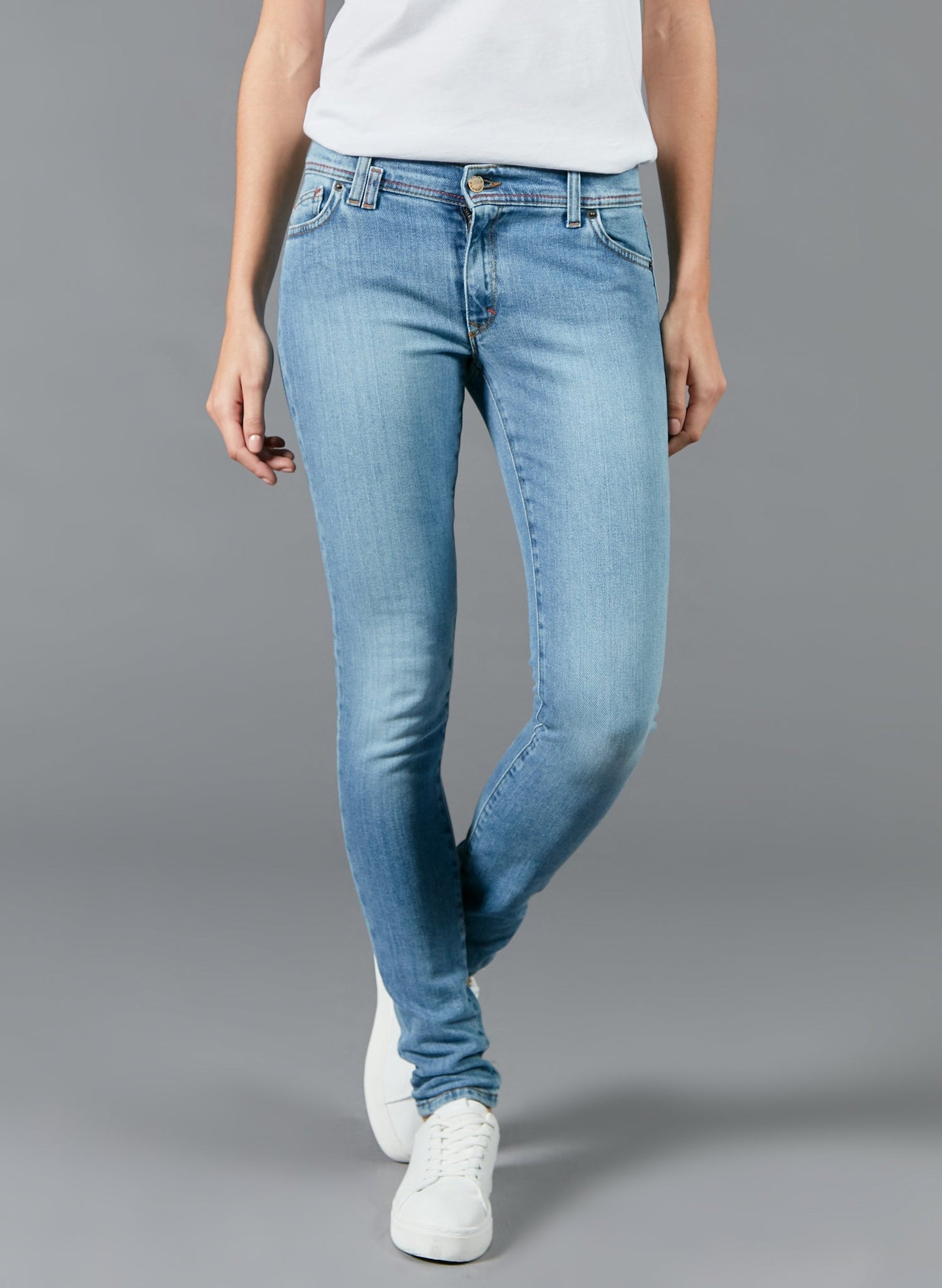 Jean slim taille standard Clair - Mathilde