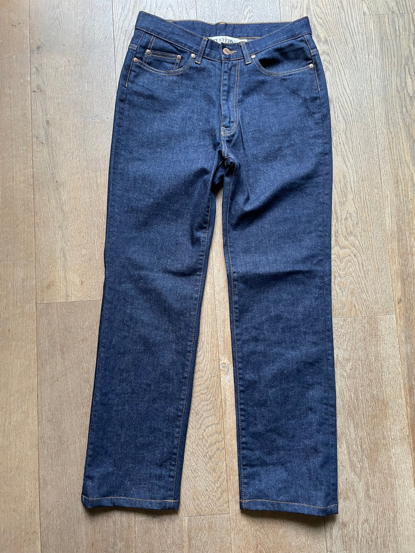Jean droit taille haute Flex brut - Célestin
