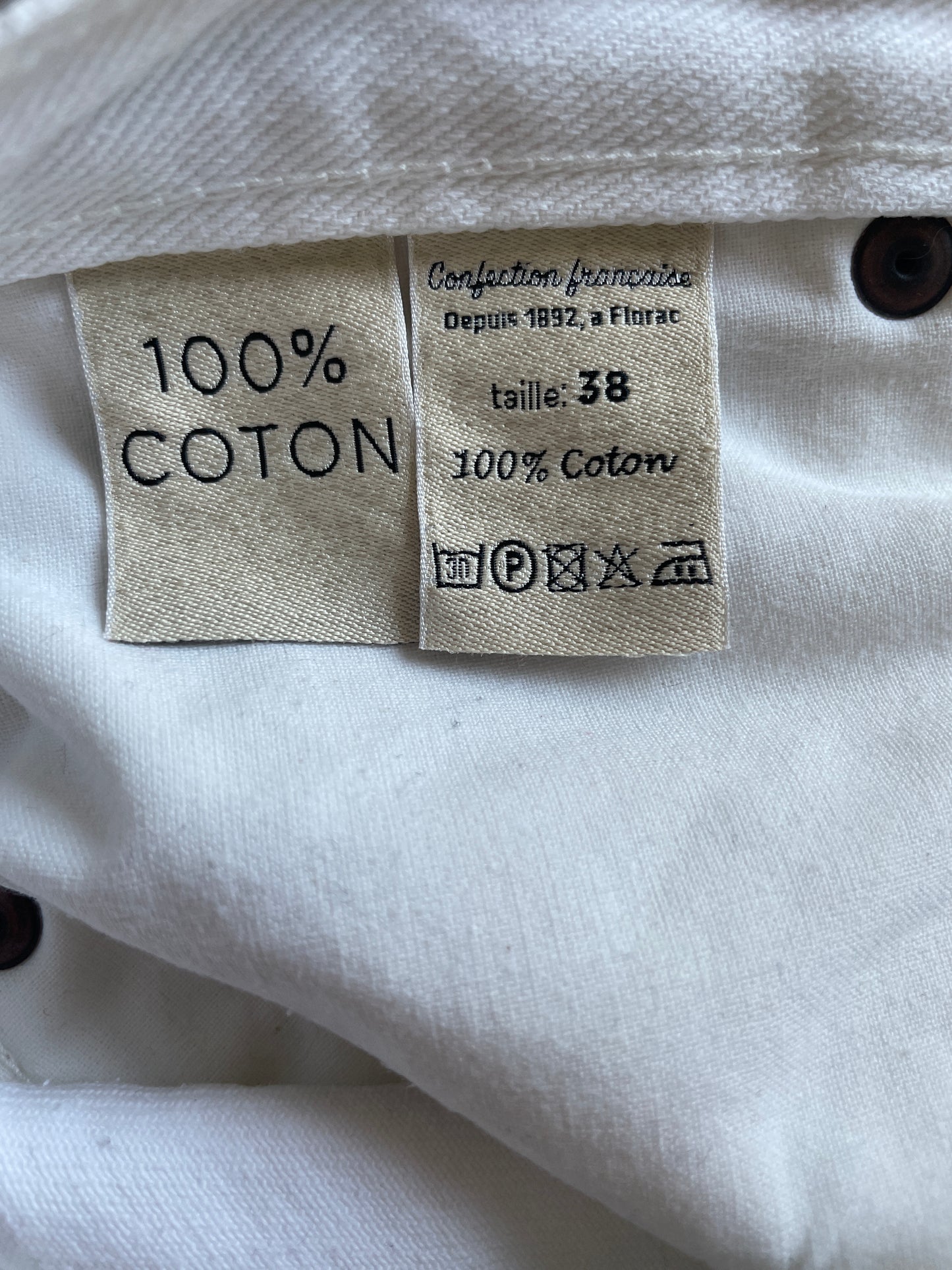 Jean mom taille haute blanc - Marthe