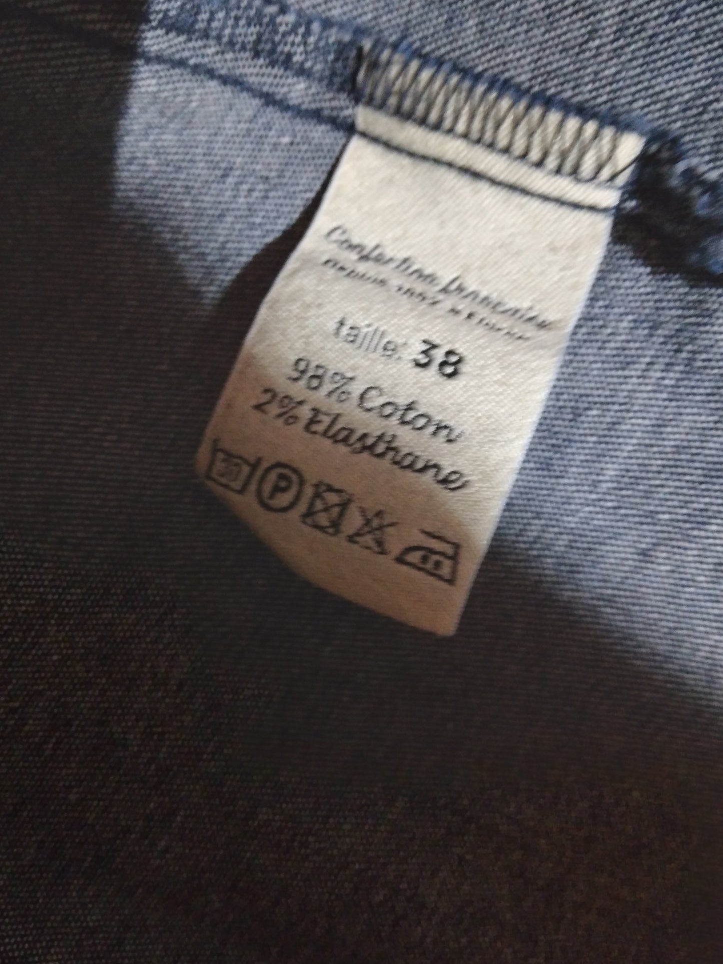 CÉVENNES - Chemise femme en jean Brut