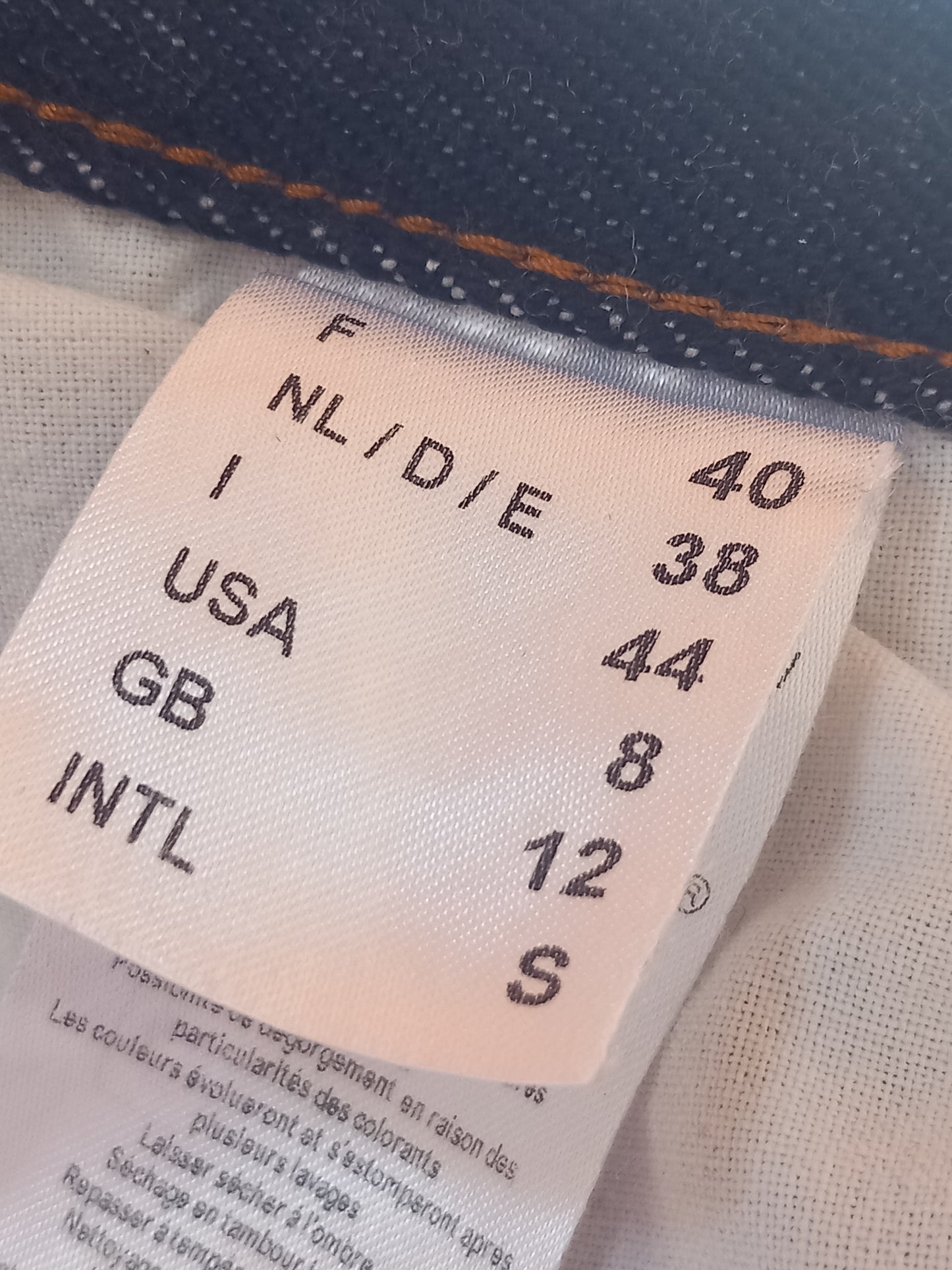 Jean droit taille haute laine – SAINT JAMES x Atelier TUFFERY – Apolline