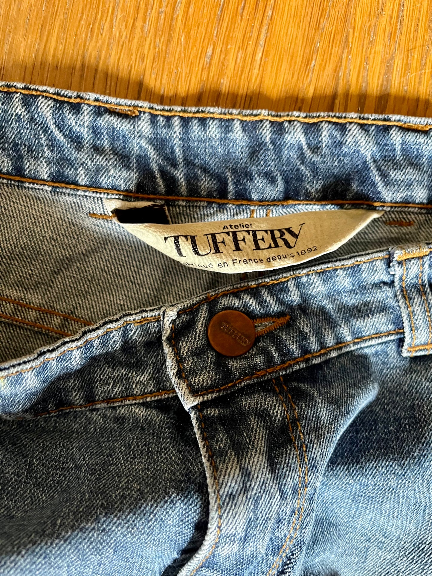 Jean mom taille haute Clair - Marthe