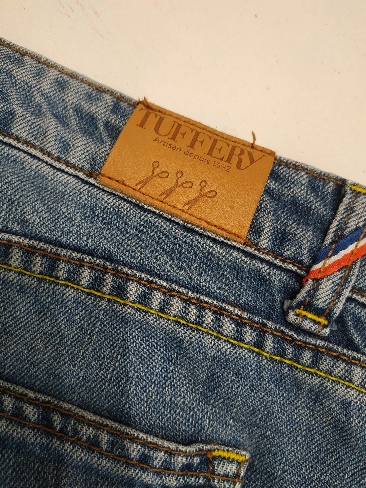 Mini jupe en jean clair - Fanny