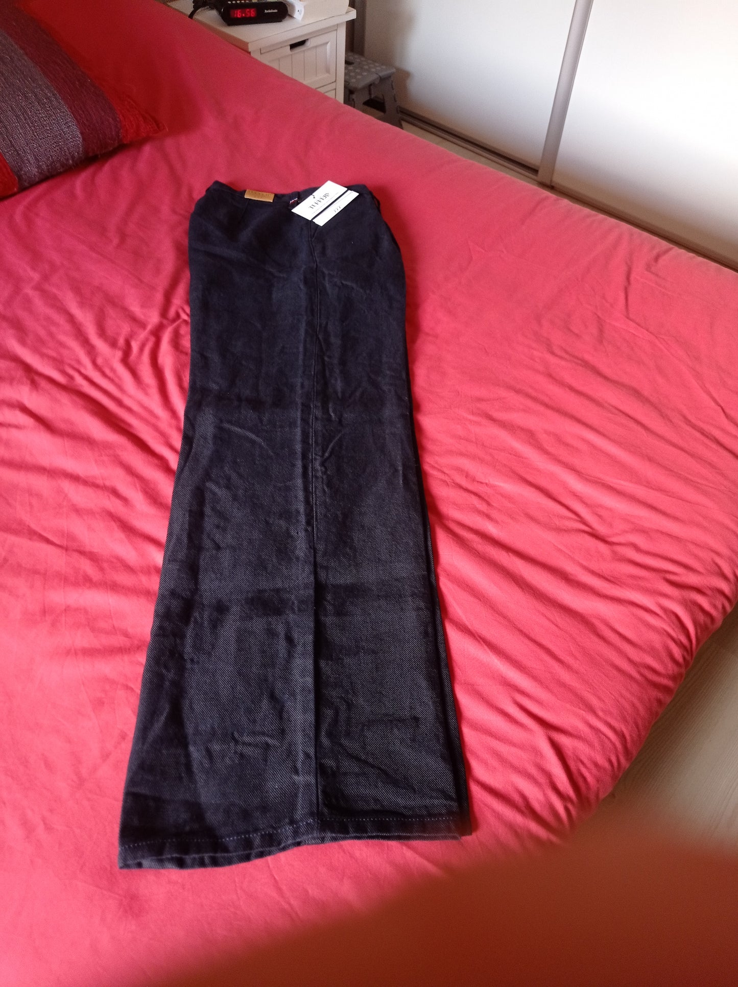 Pantalon femme droit taille haute 100% Lin - Gabi